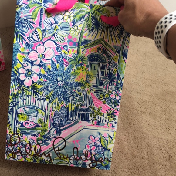 Lilly Pulitzer Reusable Tote Bags - Picture 2 of 6